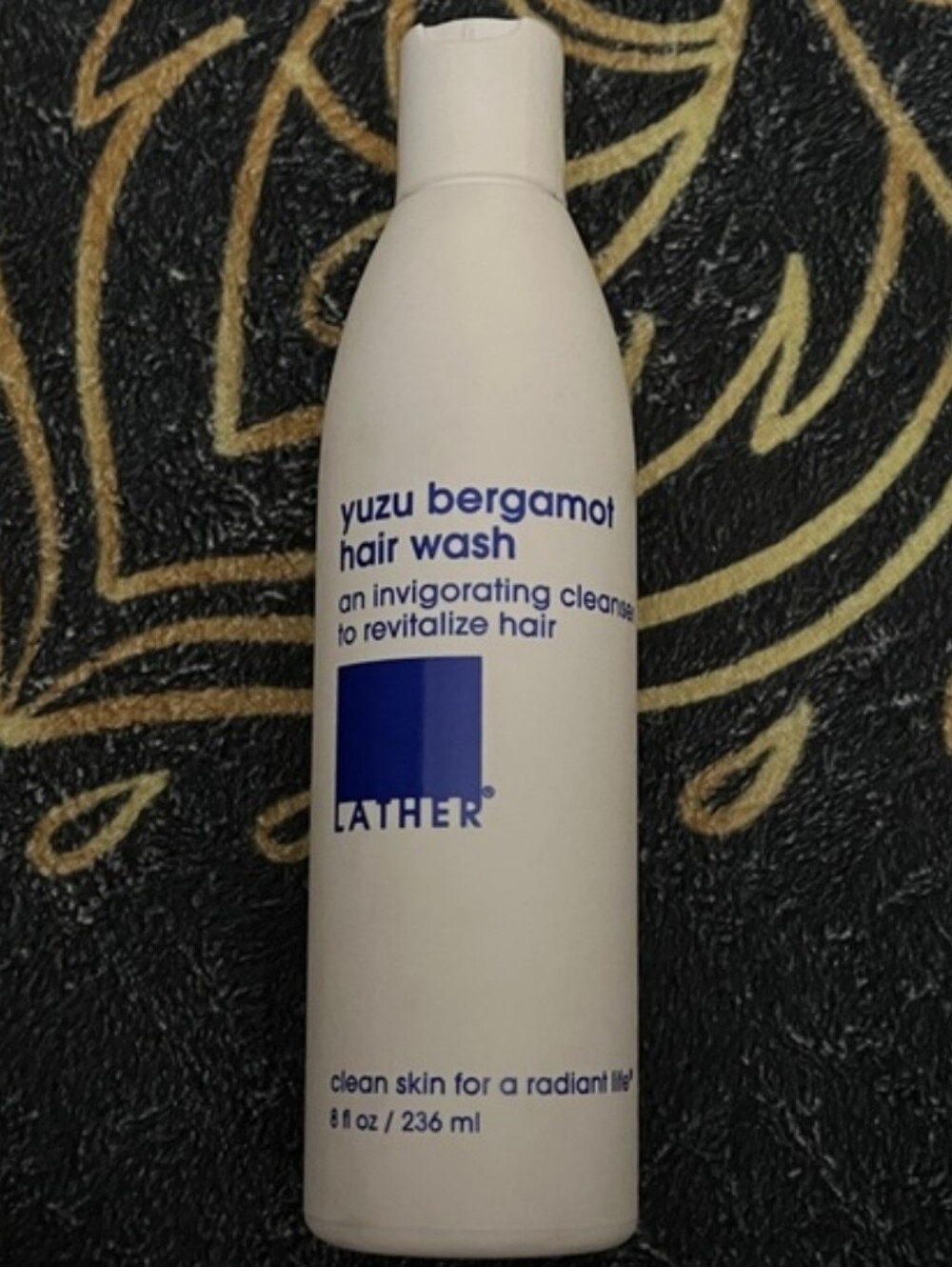 Lather Yuzu Bergamot Hair Wash Shampoo, Invigorating, Clean Ingredients,  Vegan